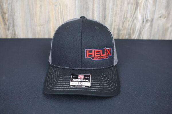 Helix "red, Blue & Black" Hat
